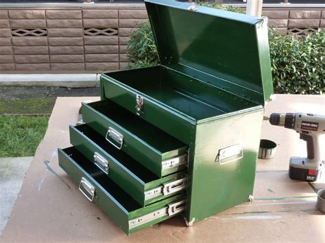 making a sheet metal tool box|lockable metal tool box.